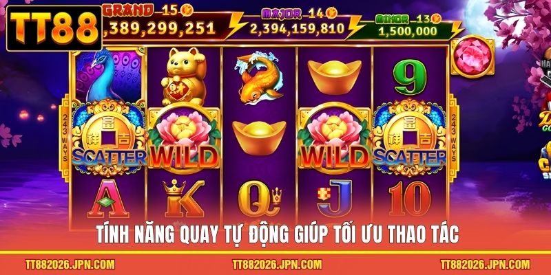Tính năng quay tự động giúp tối ưu thao tác 